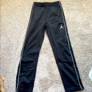 Black Jordan athletic pants
